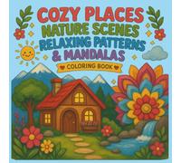 Color Your Calm: Nature Scenes, Mandalas & Cozy Places: A Stress Relief Coloring Book