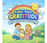 Color Your Gratitude. A Coloring book about Thankfulness.: A Mindful Coloring Book for Kids age 5-7 to Explore Thankfulness & Kindness