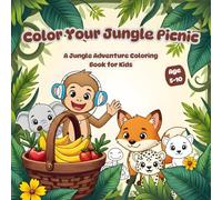 Color Your Jungle Picnic: A Jungle Adventure Coloring Book for Kids