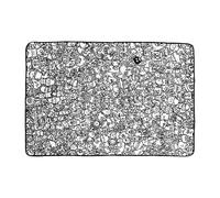 Color Your Own Blanket,Washable Crafting Sofa Throws,Creative Art Blanket | for Craft Lovers Birthday Holiday Preschools Living Room Bedroom Study Apartment Home