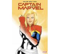 Color Your Own Captain Marvel