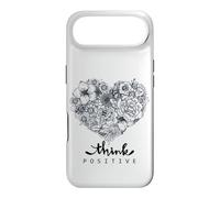Color Your Own Floral Heart Positive Art Quotes Case for iPhone Air