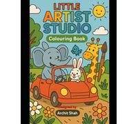 Color Your World: Animal Adventures by Little Artist Studio: A Fun Coloring Book for Kids Aged 2-8 with Adorable Animal Illustrations by Little Artist Studio