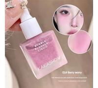 (color01) New Natural Bubble Blush Liquid Color Lasting Not Take Off Makeup Blush