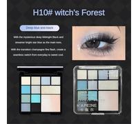 (color02) Hot Paris Garden Upgraded Large Plate 12 Eye Shadow Early Eight People