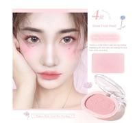 (color04) 1pc Velvet Mist Delicate Face Blush Hold Makeup Do Not Spend Makeup Melt Skin