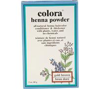 Colora Henna Powder Hair Color Gold Brown 2oz (2 Pack)