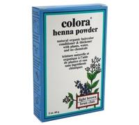 Colora Henna Powder Hair Color Light Brown 2oz (2 Pack)