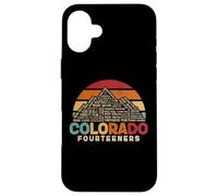 Colorado 14ers - Fourteeners - Rocky Mountain State Hiker Case for iPhone 16 Plus