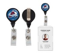 Colorado Avalanche NHL Team Retractable Badge Holder Ticket Clip Reel ID