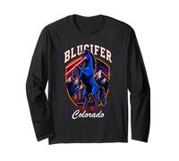 Colorado Blucifer Blue Horse Denver International Dia Legend Long Sleeve T-Shirt