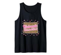 Colorado Born and Bred Leopard Print Tank Top