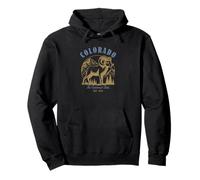 Colorado Centennial State Bighorn Ram Design Pullover Hoodie