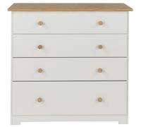 Colorado Chest - 4 Drawer - White