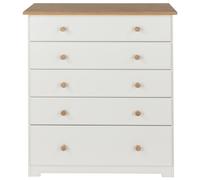Colorado Chest - 5 Drawer - White