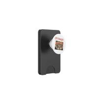Colorado Decorative State Map Shape with Bison and Canyon PopSockets PopWallet for MagSafe
