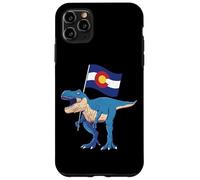 Colorado Dinosaur T-Rex Denver Flag Boulder Ski Men Women Case for iPhone 11 Pro Max