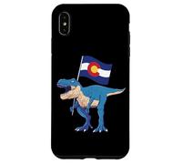 Colorado Dinosaur T-Rex Denver Flag Boulder Ski Men Women Case for iPhone XS Max