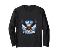 Colorado Eagle Rocky Mountains State Pride Long Sleeve T-Shirt