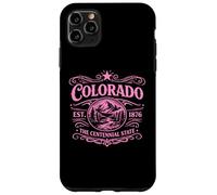 Colorado Est 1876 The Centennial State Ski Vintage Mountain Case for iPhone 11 Pro Max