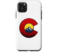 Colorado Flag Mountain Sunset Outdoor Hiking Camping Case for iPhone 11 Pro Max