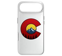 Colorado Flag Mountain Sunset Outdoor Hiking Camping Case for iPhone Air