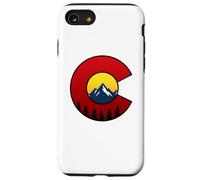 Colorado Flag Mountain Sunset Outdoor Hiking Camping Case for iPhone SE (2020) / 7/8