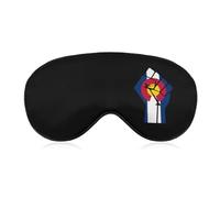 Colorado Flag Resist Comfortable Sleep Eye Mask Soft Covers for Sleeping with Adjustable Strap
