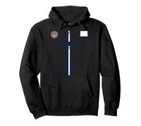 Colorado Flag, Silhouette map of Colorado, state seal Pullover Hoodie