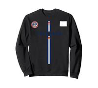 Colorado Flag, Silhouette map of Colorado, state seal Sweatshirt