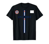 Colorado Flag, Silhouette map of Colorado, state seal T-Shirt