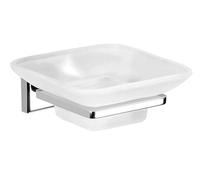 Colorado Glass Drill & Screw Mounted Soap Dish