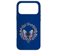 Colorado Hairstreak Butterfly And Blue Columbine Flowers Case for iPhone 17 Pro Max