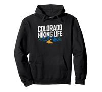 Colorado Hiker Mountains Humor Funny Outdoor Trail Identity Pullover Hoodie