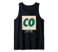 Colorado Hiking & Skiing CO Vintage Mountain Sports Tank Top
