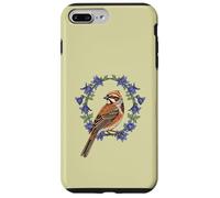 Colorado Lark Bunting Bird Surrounded By Blue Columbine Case for iPhone 7 Plus/8 Plus