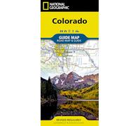 Colorado Map - Waterproof Travel Guide Map by National Geographic | Detailed Road & Recreation Map with Cities, Scenic Byways, and National Parks | ... Foldable Map (National Geographic Guide Map)