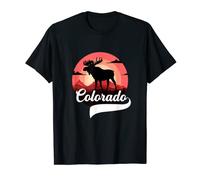 Colorado Moose State Forest Denver Aspen Boulder Moose Day T-Shirt