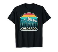 Colorado Mountain Logo - Retro Wilderness Graphic T-Shirt