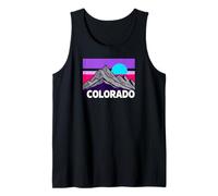 Colorado Mountain Sunset Graphic Tank Top