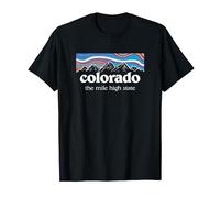 Colorado Mountains - The Mile High State - Colorado T-Shirt