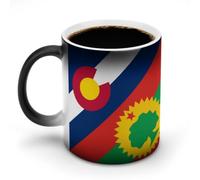 Colorado Oromo Liberation Front Flag Magic Coffee Mug Color Changing Cup