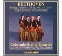Colorado Quartet - Beethoven: String Quartets, Op. 59, Nos. 1-3, Op. 74