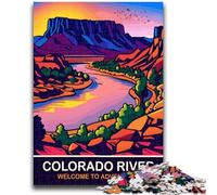Colorado River 1000 Piece Jigsaw Puzzle for Adults And Teenagers, Educational Stress Relief Toy for Is Ideal As A Gift for The Whole Family 1000pcs(50x75cm)