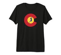 Colorado Rock Climbing Premium T-Shirt