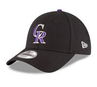 Colorado Rockies Cap Adjustable Curve 9Forty New Era Black