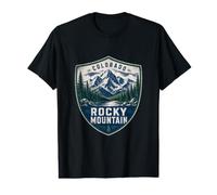 Colorado Rocky Mountain Scenic Wilderness Nature Value Graphic T-Shirt