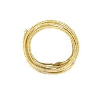 Colorado Saddlery Kid's Lariat | Pro Feel Lasso | Genuine Honda Knot | Cowboy & Cowgirl Rope, Biege, 5/16" x 25' (15-26)