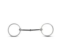 Colorado Saddlery The Thin Sweet Iron Twisted Wire Ring Snaffle Bit, Stainless Steel