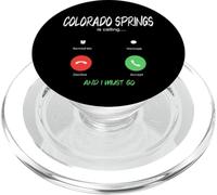 Colorado Springs Is Calling And I Must Go Traveling PopSockets PopGrip for MagSafe
